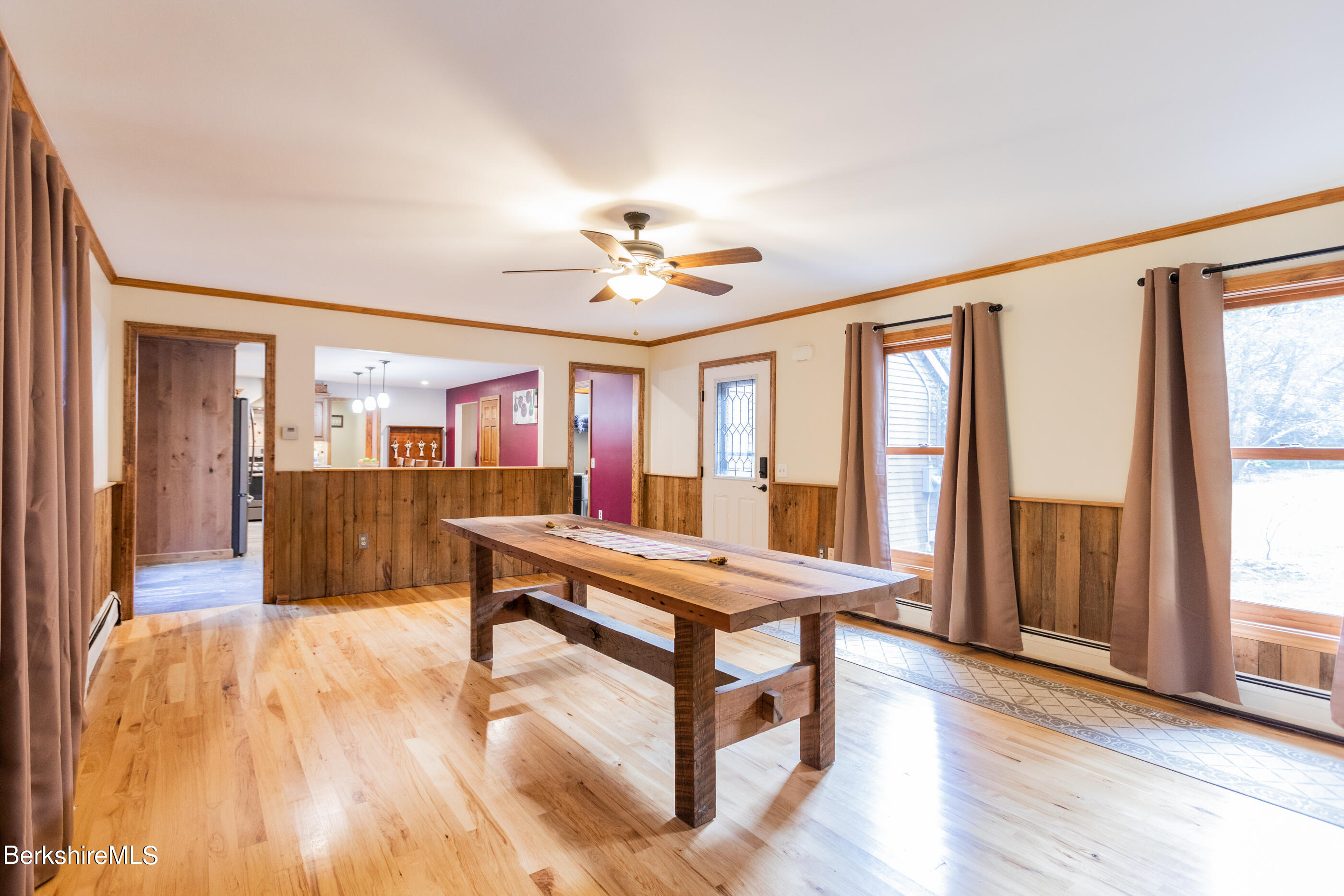 1191 South Washington State Road Washington, MA 01223 - Photo 11 of 41 a living room with furniture a large window and wooden floor
