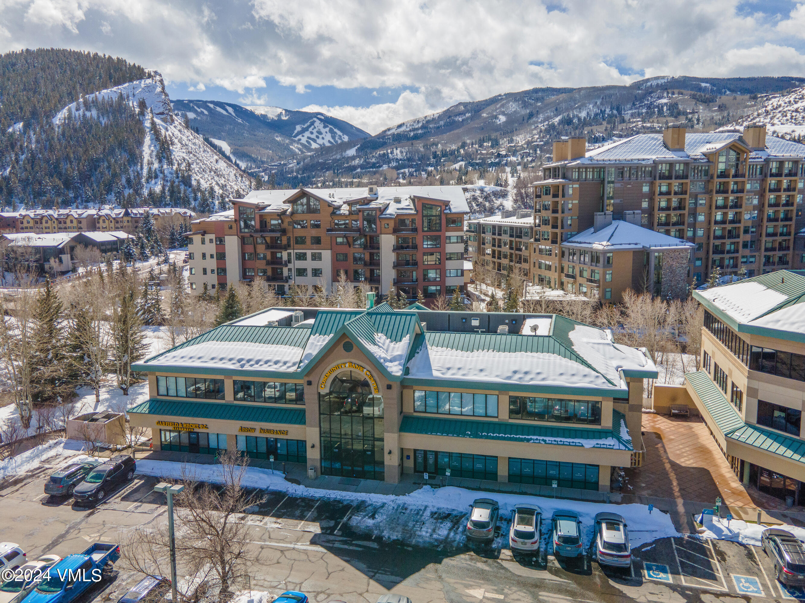 70 Benchmark Road, Unit 201 Avon, CO 81620 - Photo 20 of 32 a view of a city that has tall buildings
