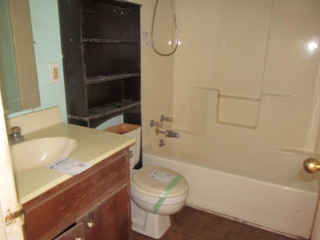 868 Barnette Road Minor Hill, TN 38473 - Photo 7 of 9 a bathroom with a sink a toilet and shower