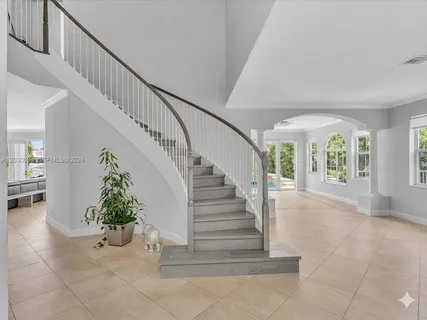 a view of entryway and hall