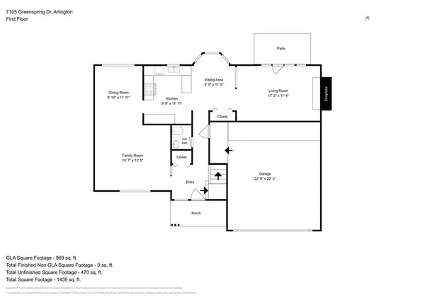 $2,195 | 7105 Greenspring Drive, Arlington, TX 76016