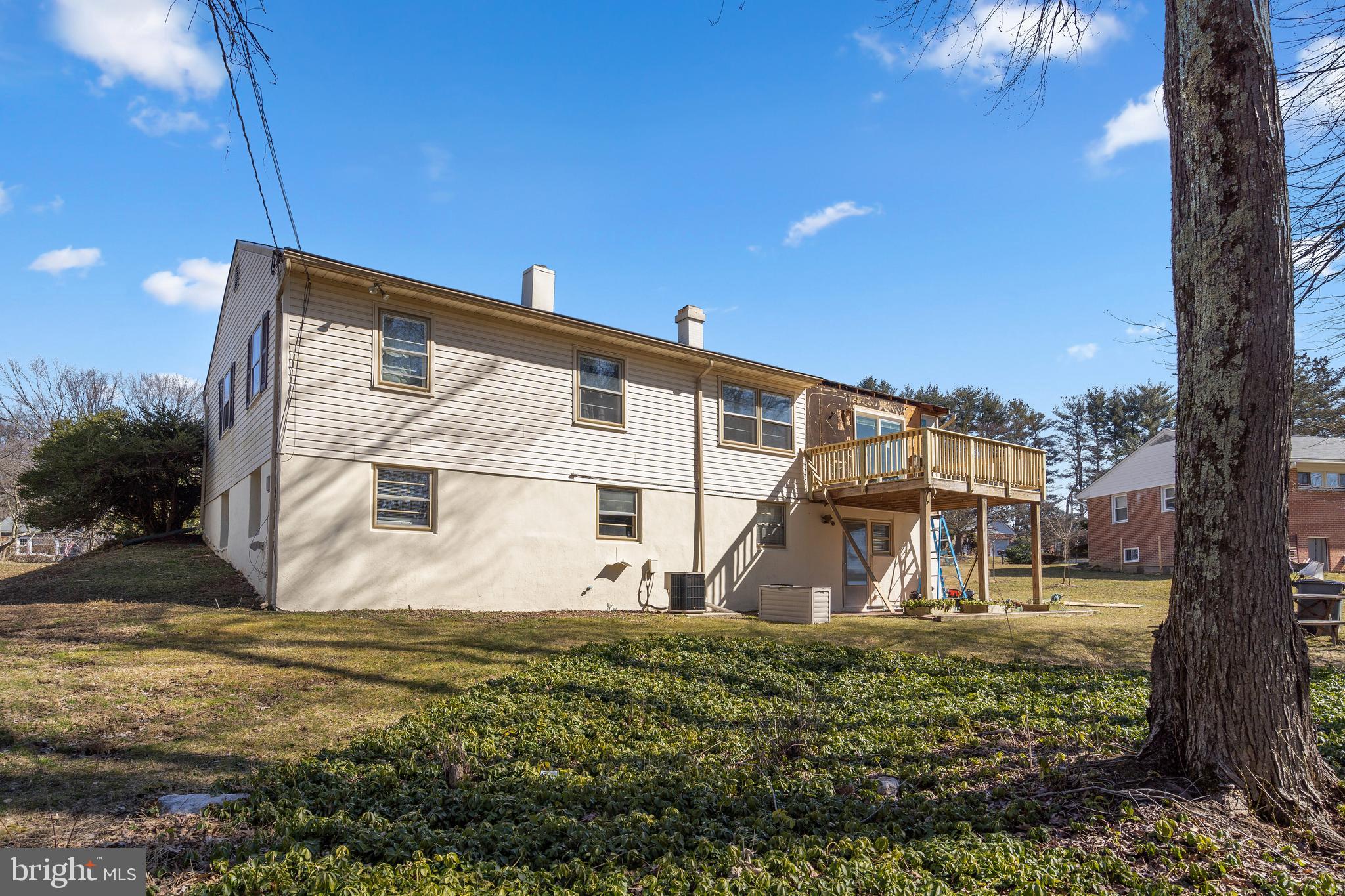2926 Southview Road Ellicott City, MD 21042 - Photo 28 of 33 NEW Deck! Exterior wall is now complete