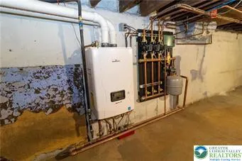 a view of water heater room