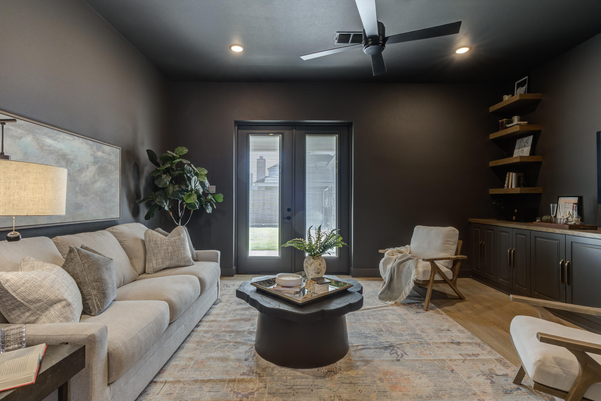 3809 126th Street Lubbock, TX 79423 - Photo 53 of 58 a living room with furniture and a large window