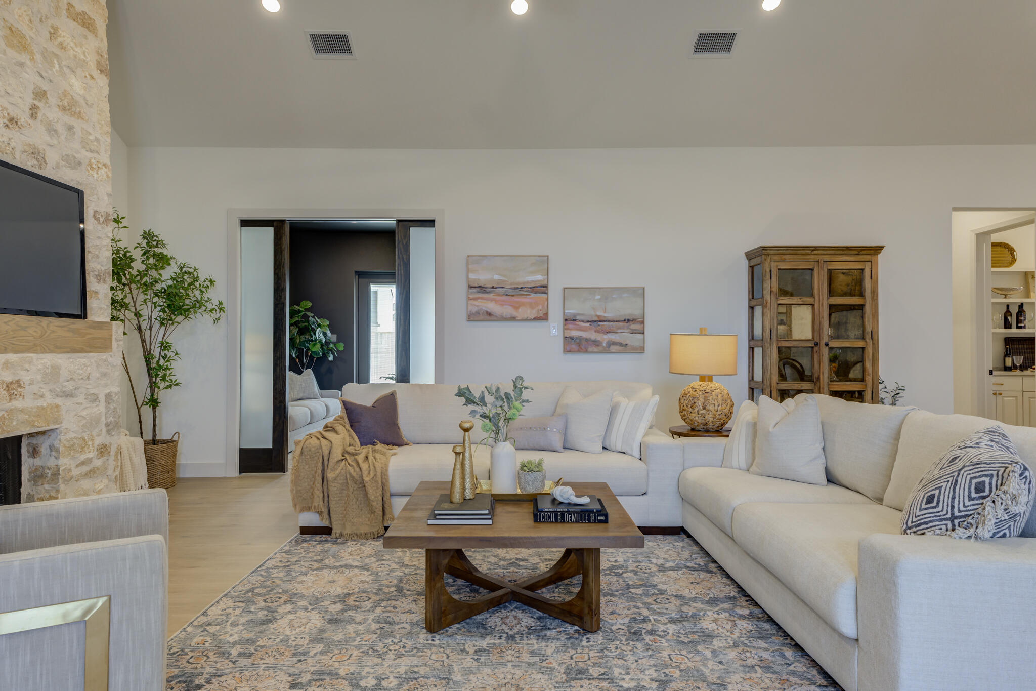 3809 126th Street Lubbock, TX 79423 - Photo 7 of 58 a living room with furniture and a couch