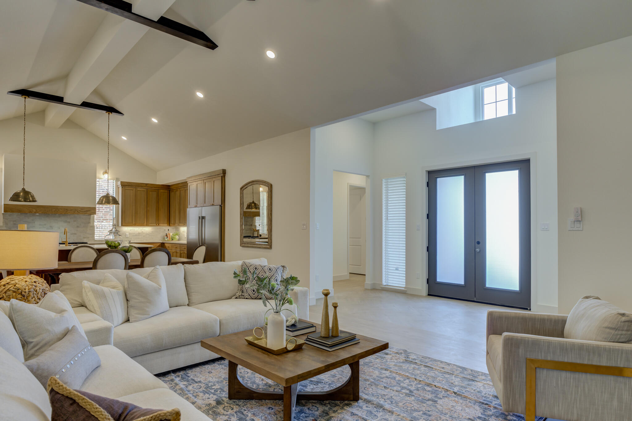 3809 126th Street Lubbock, TX 79423 - Photo 10 of 58 a living room with furniture and a potted plant