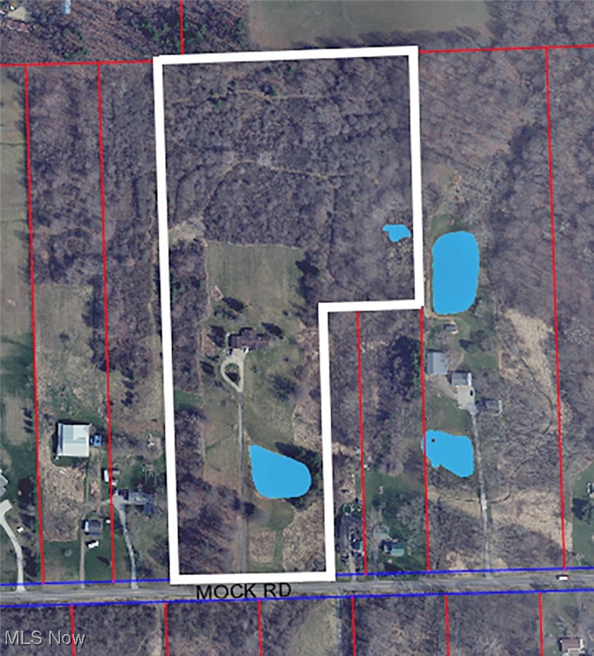 16510 Mock Road Berlin Center, OH 44401 - Photo 29 of 29 Map / location with property boundaries highlighted