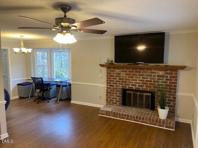 4131 Kaplan Drive Raleigh, NC 27606 - Photo 13 of 34 Fireplace