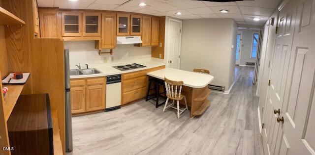 4131 Kaplan Drive Raleigh, NC 27606 - Photo 30 of 34 Basement Kitchen-Dining