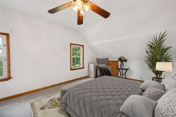 a room with a window