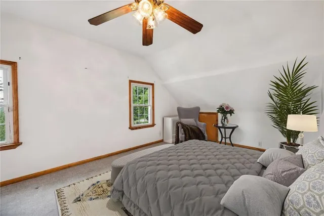 a room with a window