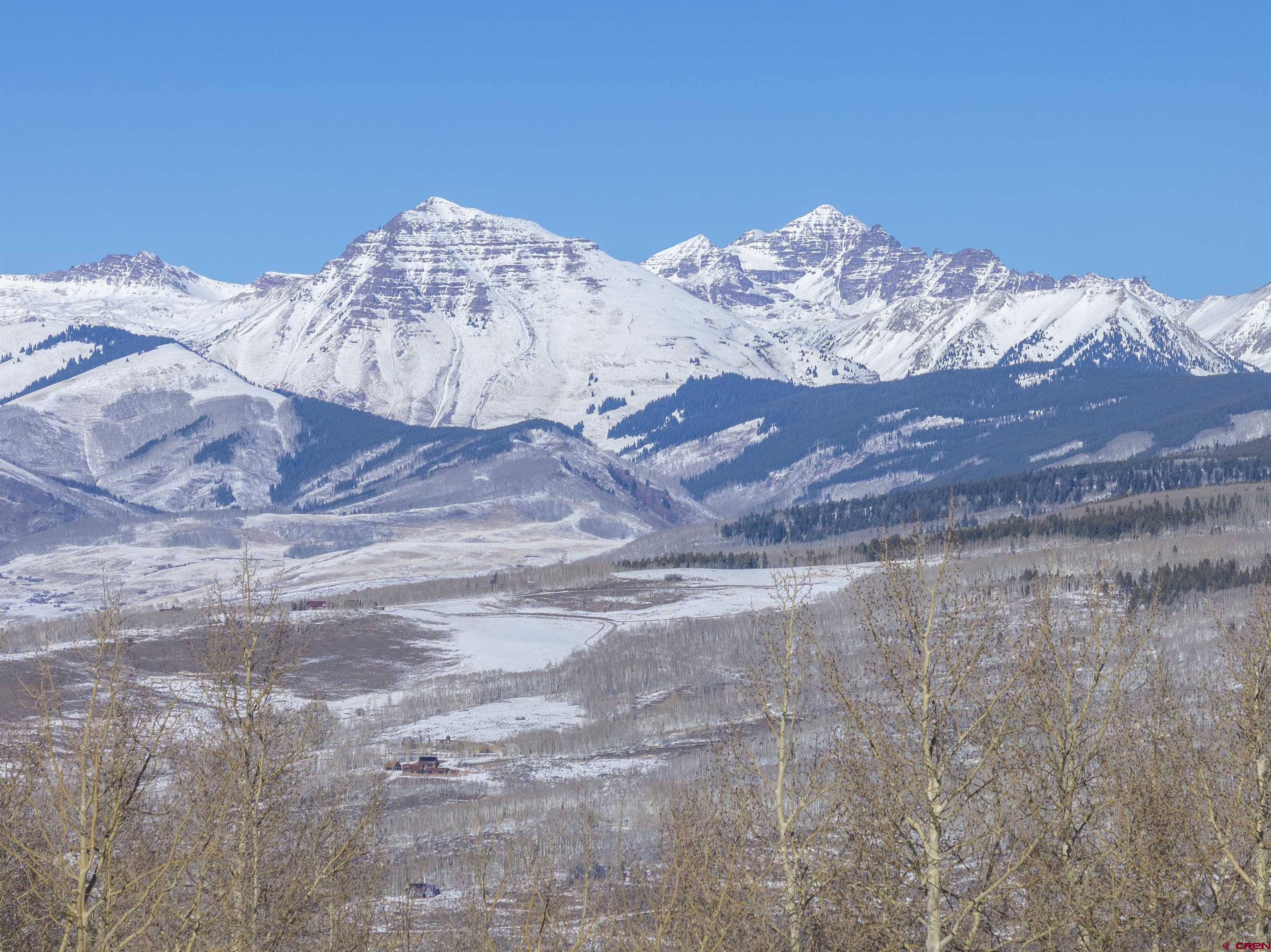 2234 Red Mountain Ranch Road Crested Butte, CO 81224 - Photo 10 of 27 a view of a dry yard with wooden fence