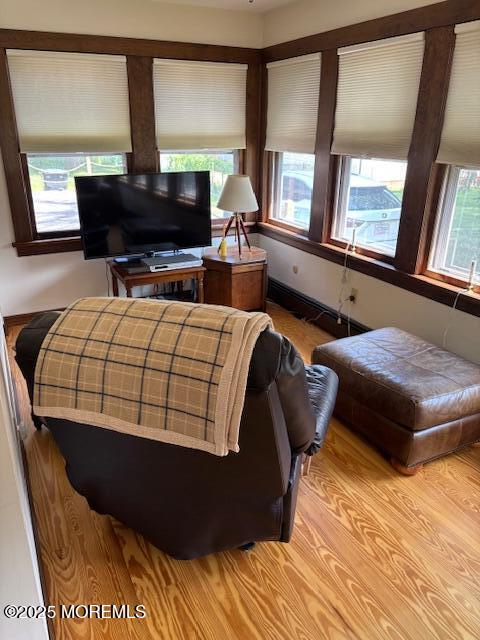 178 Garfield Avenue Island Heights, NJ 08732 - Photo 10 of 21 a bedroom with a bed and wooden floor