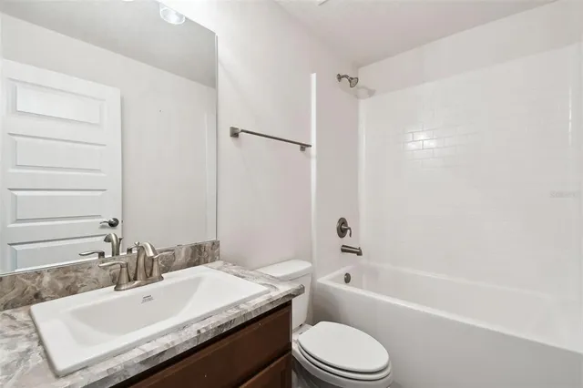 a close up of a bathtub