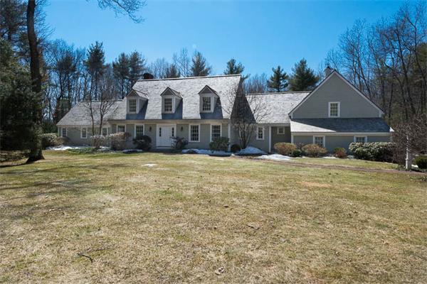 123 High Ridge Road Boxford, MA 01921 - Photo 1 of 29 a view of a house with a yard