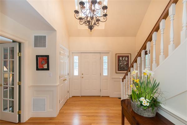 123 High Ridge Road Boxford, MA 01921 - Photo 2 of 29 a view of entryway with wooden floor
