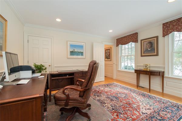 123 High Ridge Road Boxford, MA 01921 - Photo 5 of 29 a workspace with furniture and a window