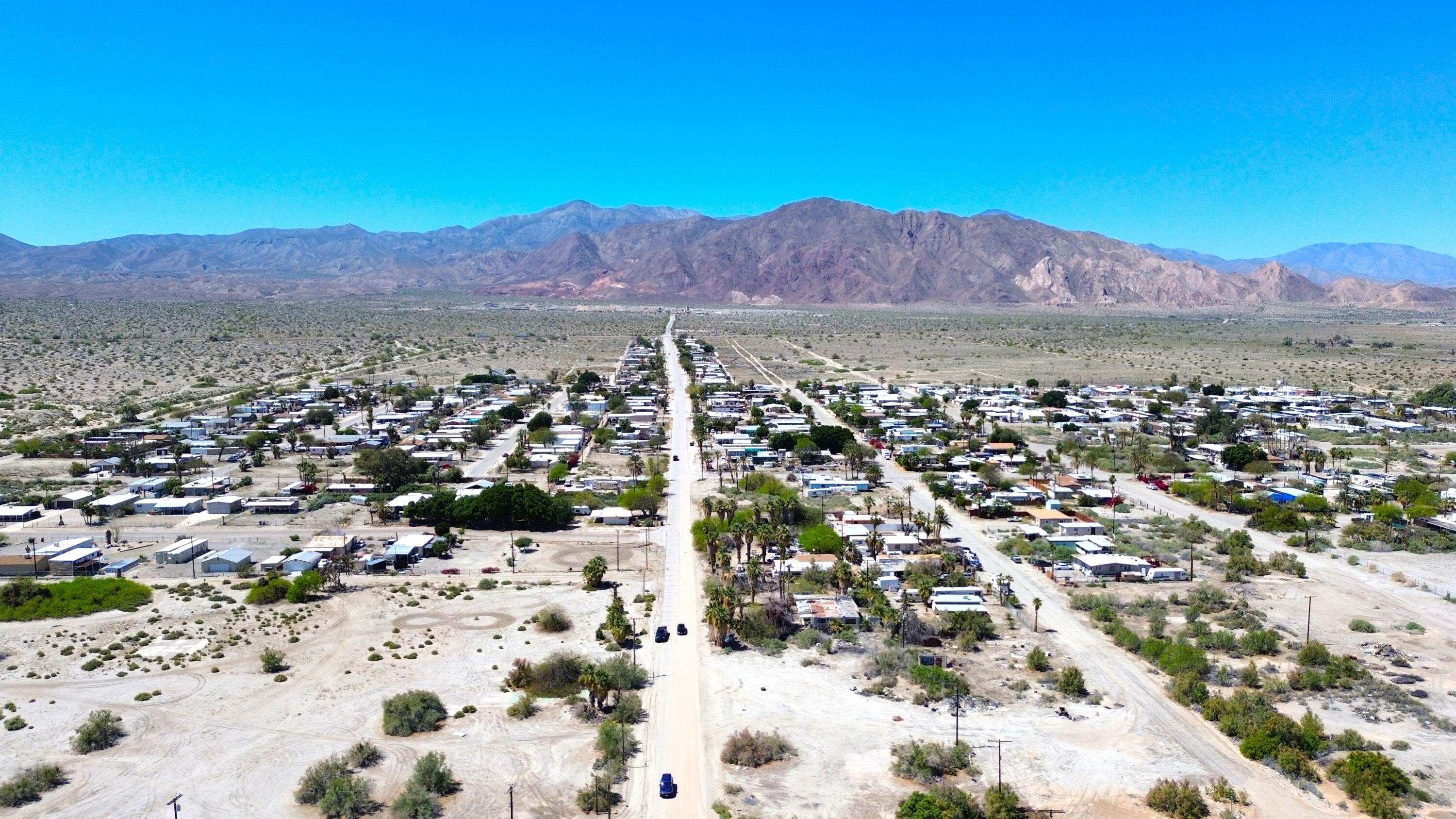 272 Brawley Avenue Thermal, CA 92274 - Photo 12 of 17 an aerial view of a and mountain in the background