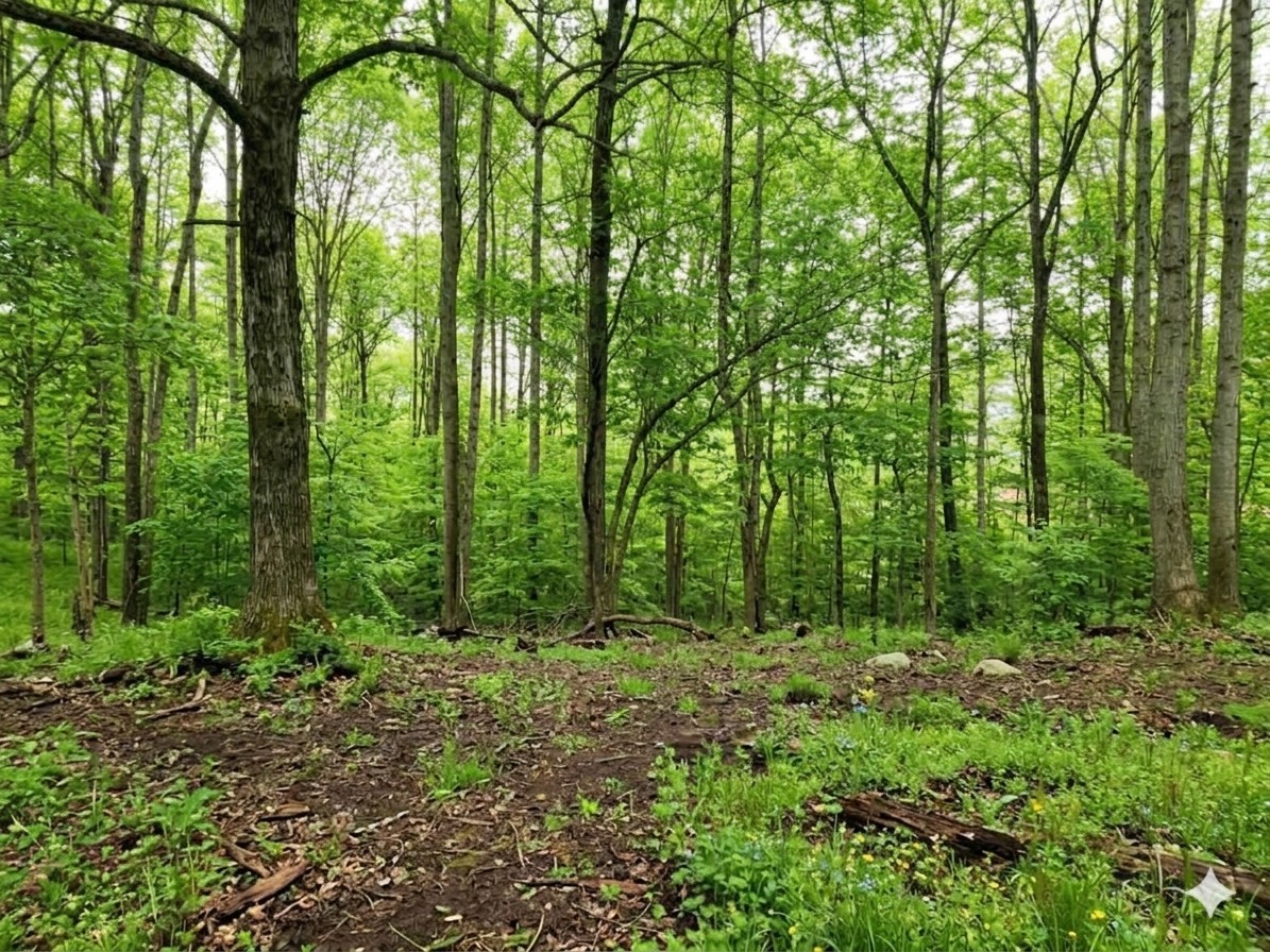 a view of outdoor space and green space