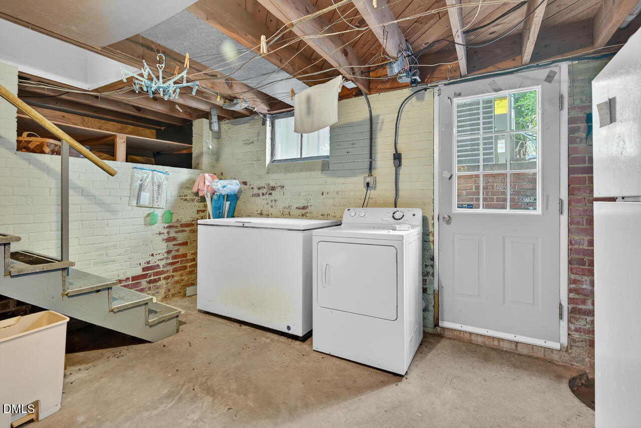720 Roxboro Road Haw River, NC 27258 - Photo 33 of 55 a utility room with dryer and washer