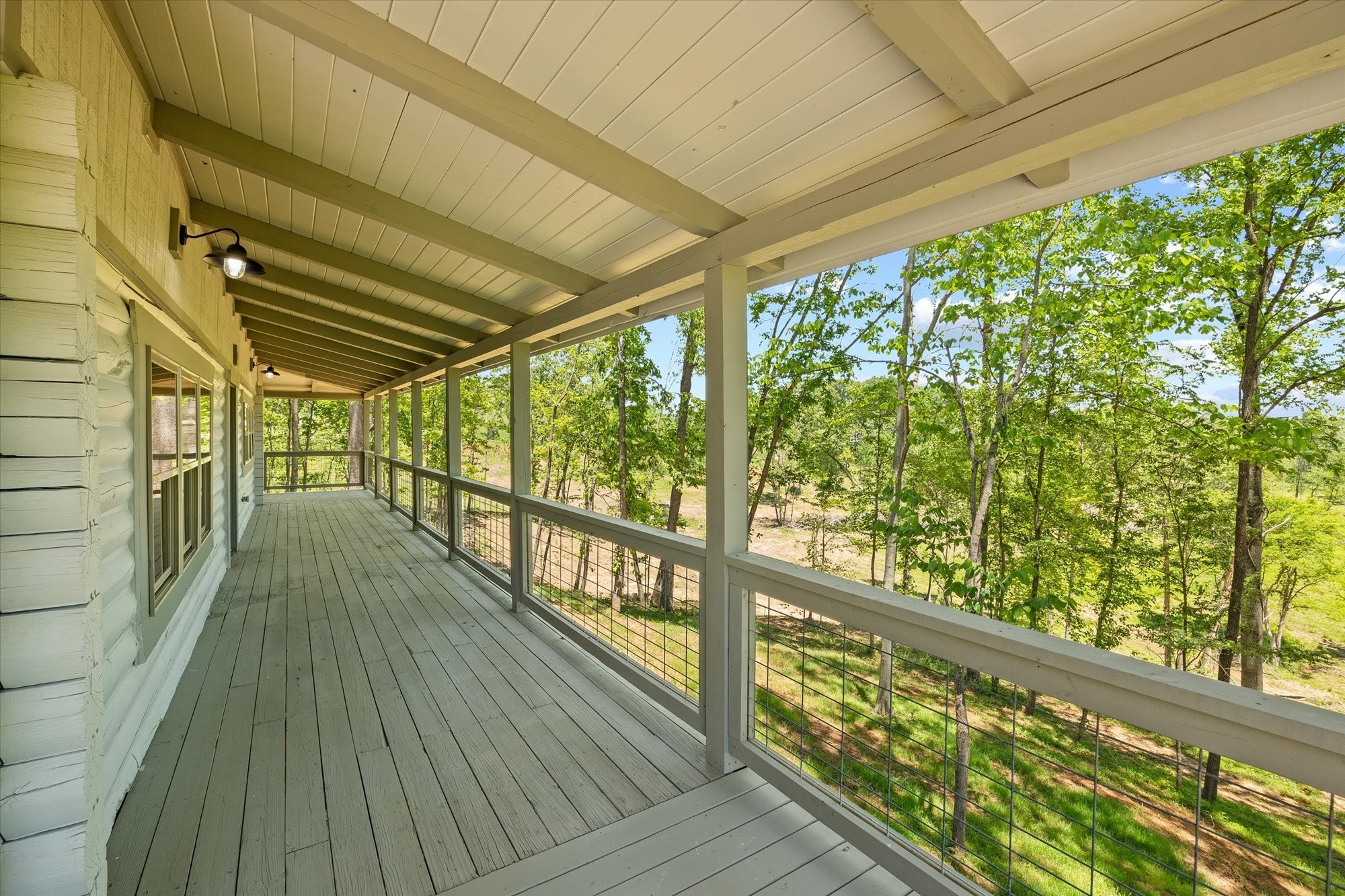 4221 New Hope Road Celina, TN 38551 - Photo 13 of 52 a view of balcony with wooden floor