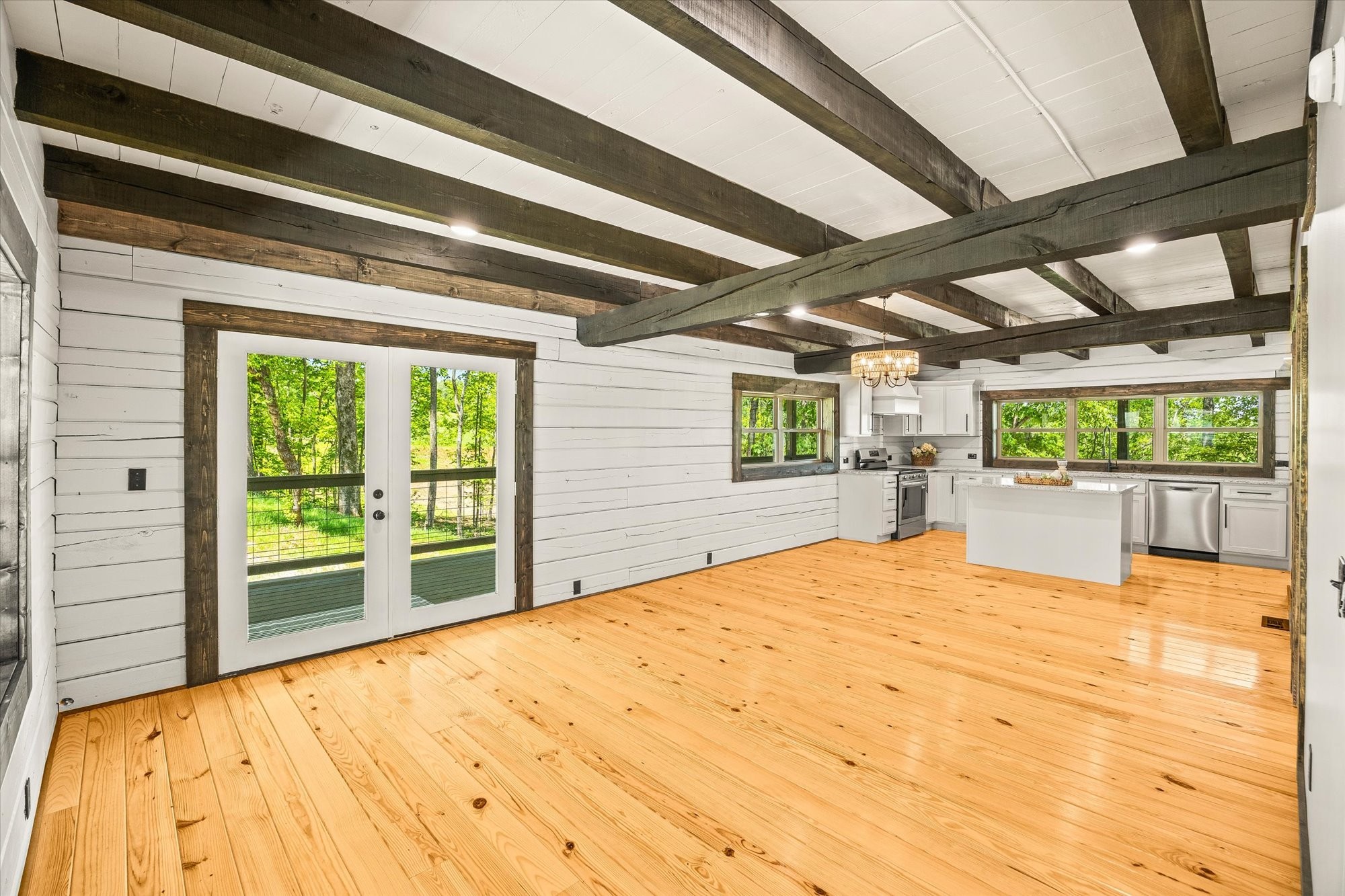 4221 New Hope Road Celina, TN 38551 - Photo 19 of 52 a view of an empty room with a balcony