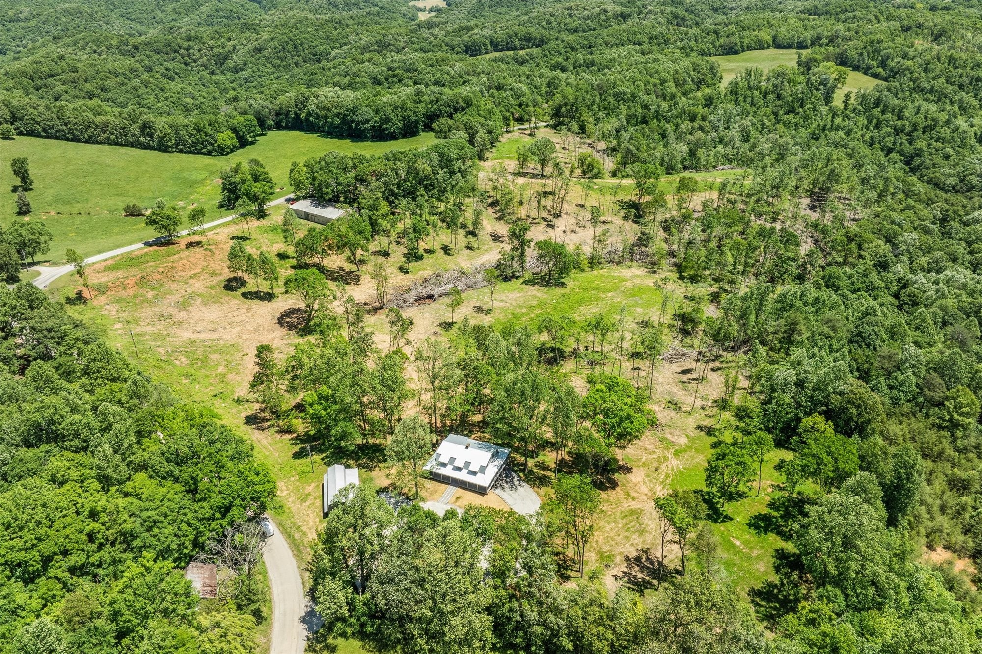 4221 New Hope Road Celina, TN 38551 - Photo 43 of 52 a view of a big yard with lots of bushes