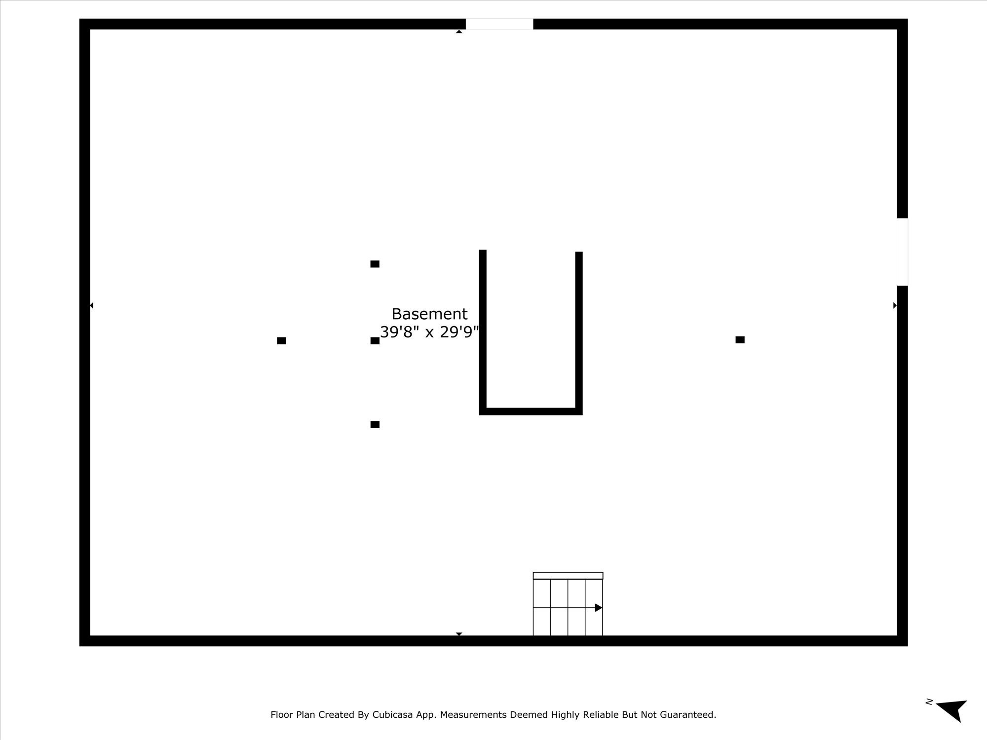 4221 New Hope Road Celina, TN 38551 - Photo 51 of 52 a black and white photo of a floor plan