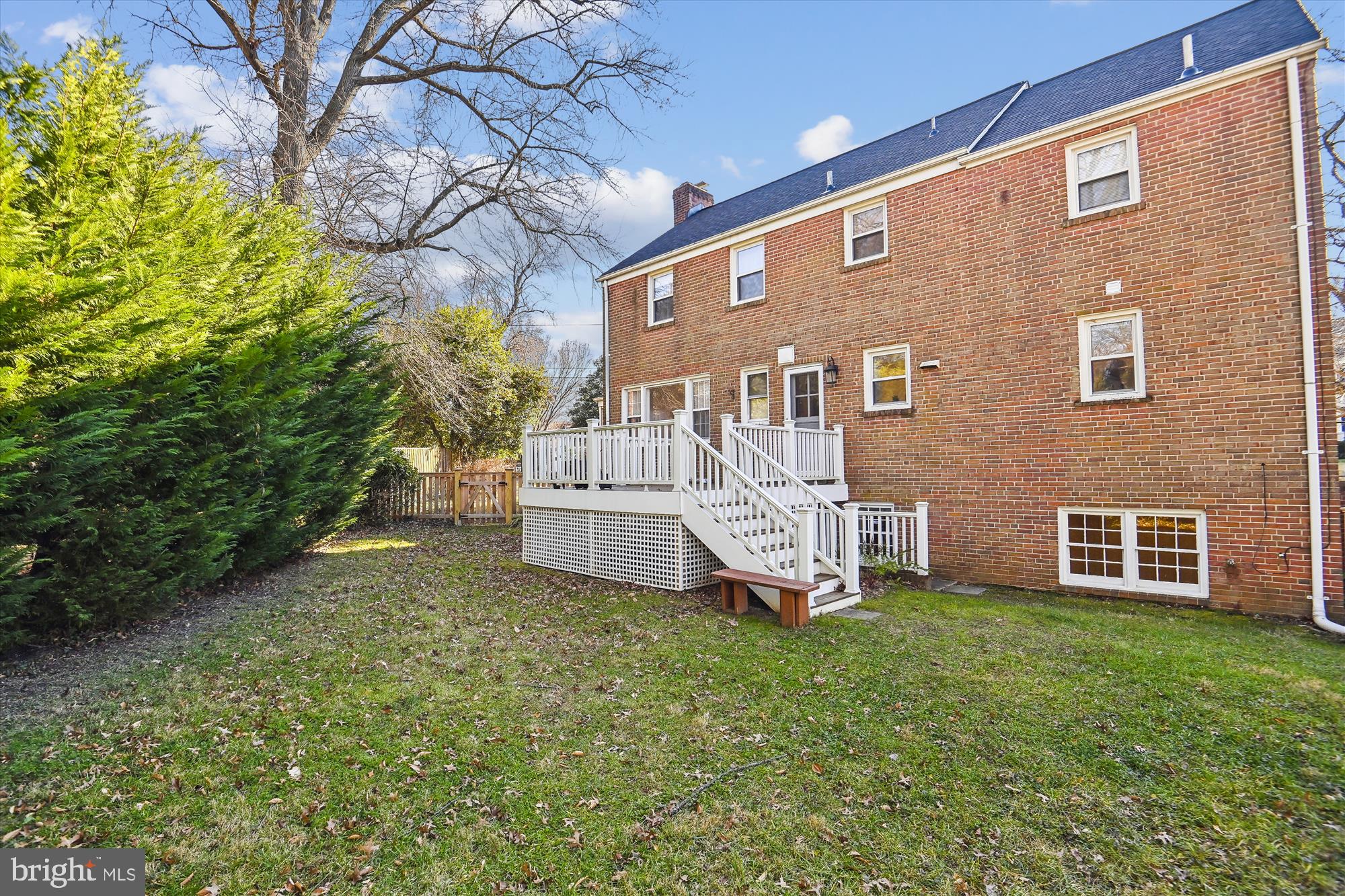 4513 Saul Road Kensington, MD 20895 - Photo 28 of 28 Rear Yard with Deck