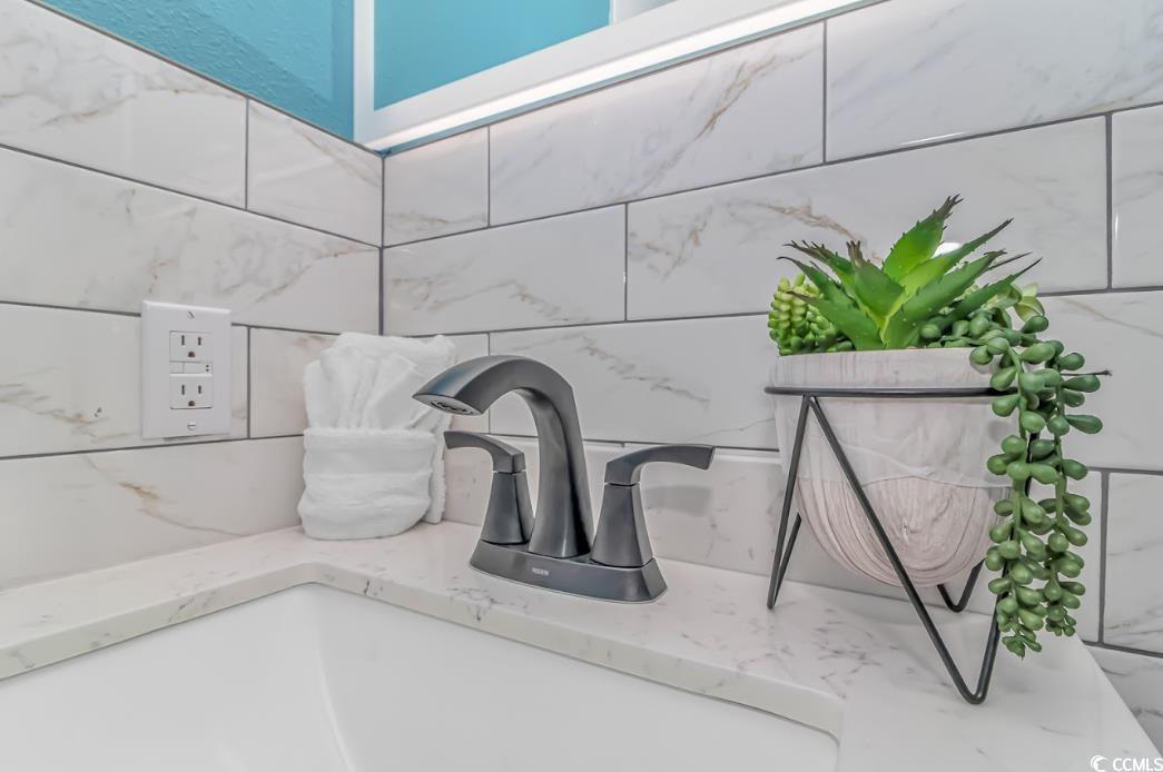 1605 South Ocean Boulevard, Unit 603 Myrtle Beach, SC 29577 - Photo 21 of 40 Bathroom view of vanity