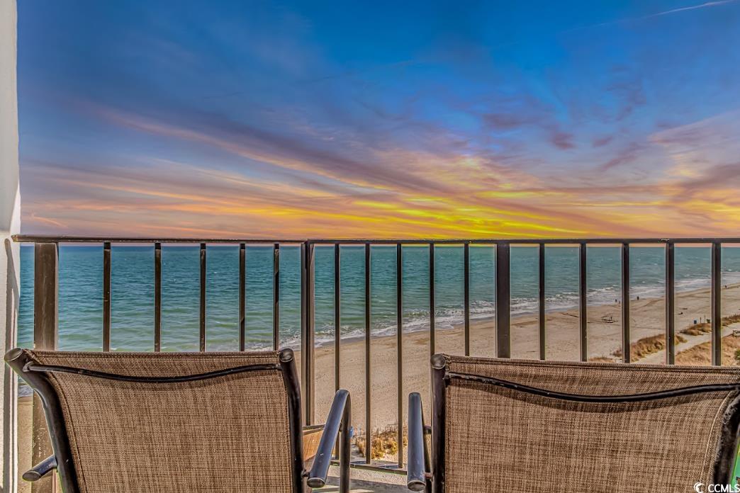 1605 South Ocean Boulevard, Unit 603 Myrtle Beach, SC 29577 - Photo 24 of 40 Water view featuring nearby beach