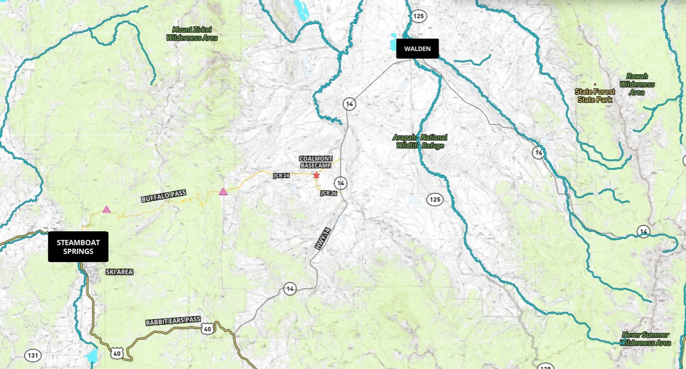 151 Jcr 26 Walden, CO 80430 - Photo 5 of 28 a view of entryway with wooden floor