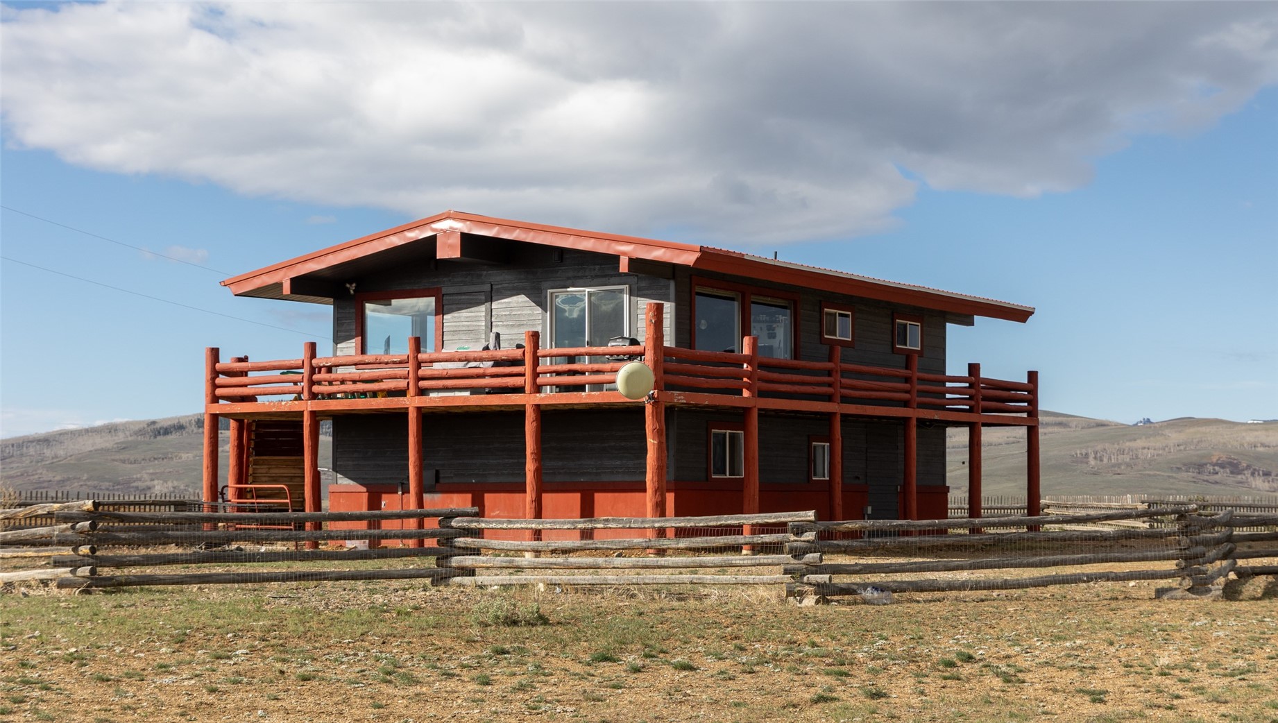 151 Jcr 26 Walden, CO 80430 - Photo 6 of 28 a front view of a house with a porch