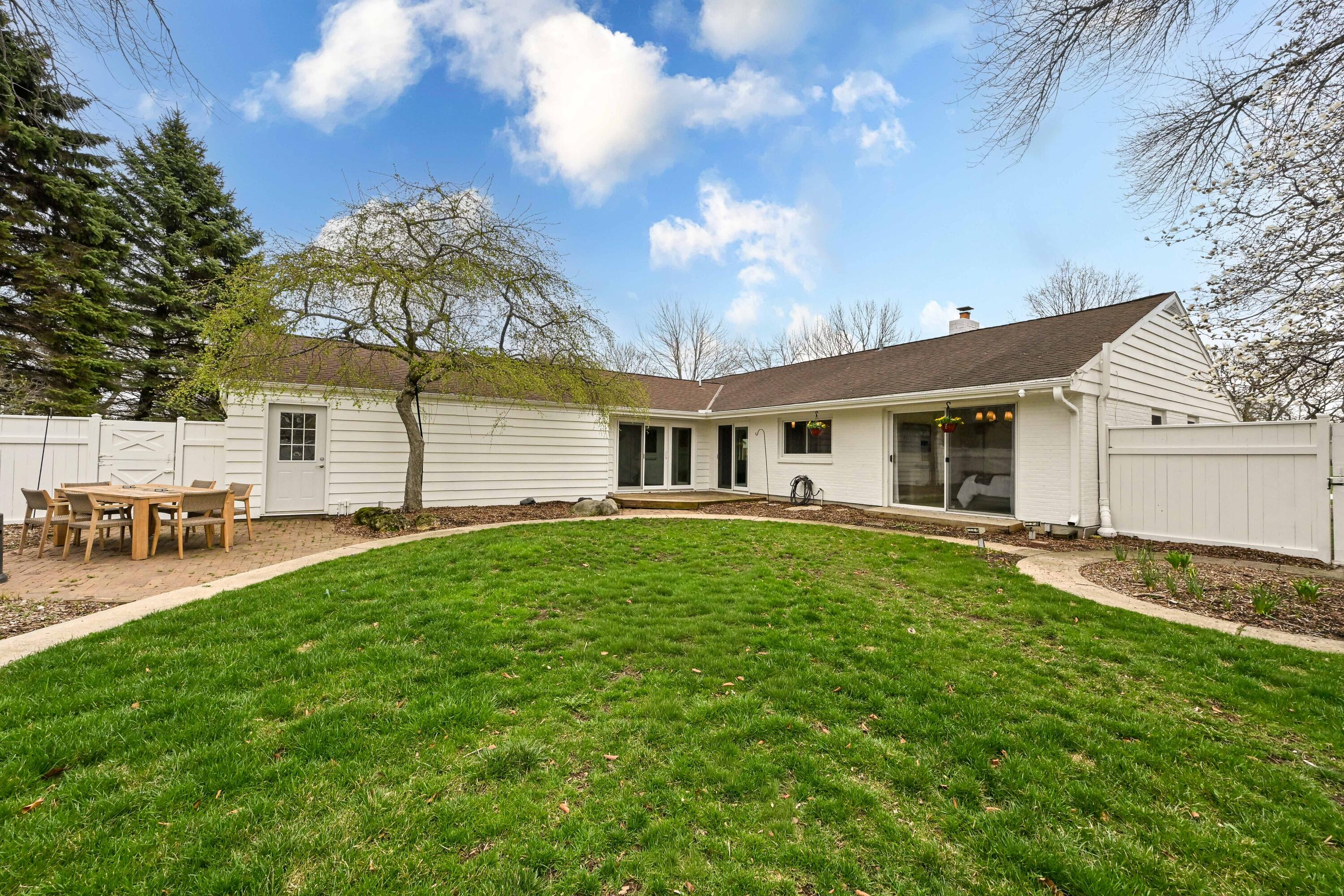 8207 North Regent Road Fox Point, WI 53217 - Photo 30 of 37 Back Exterior