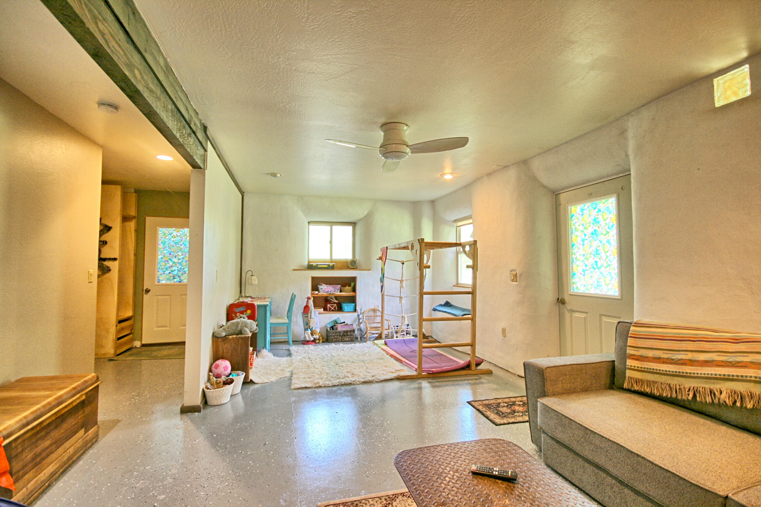 8150 Upper Applegate Road Jacksonville, OR 97530 - Photo 53 of 122 a living room with furniture and a window