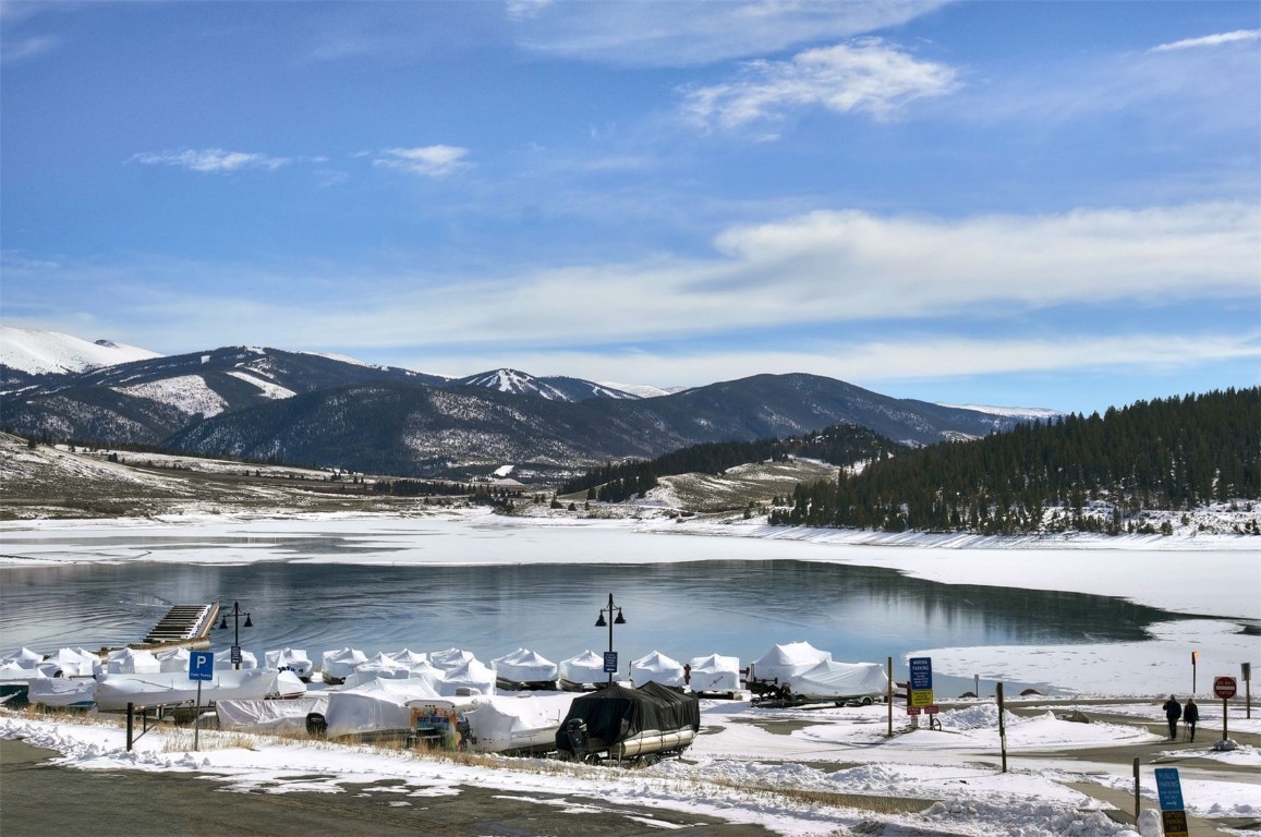120 La Bonte Street, Unit 202 Dillon, CO 80435 - Photo 27 of 29 a view of a lake with a mountain