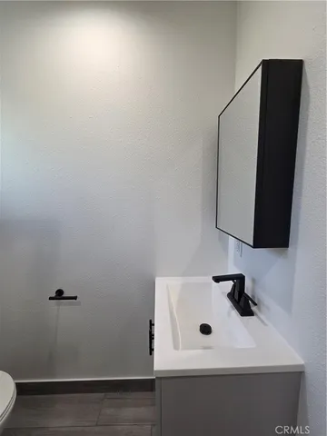 a bathroom with a sink