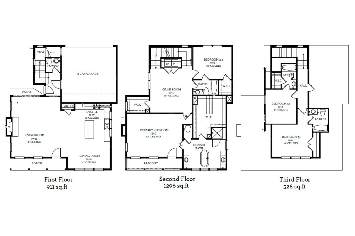 642 Delmar Street Houston, TX 77023 - Photo 17 of 23 a black and white photo of a living room