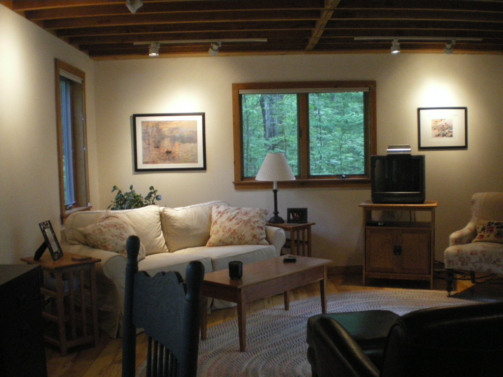 10 Norwalk Acres Road Monterey, MA 01245 - Photo 6 of 9 a living room with furniture and a flat screen tv