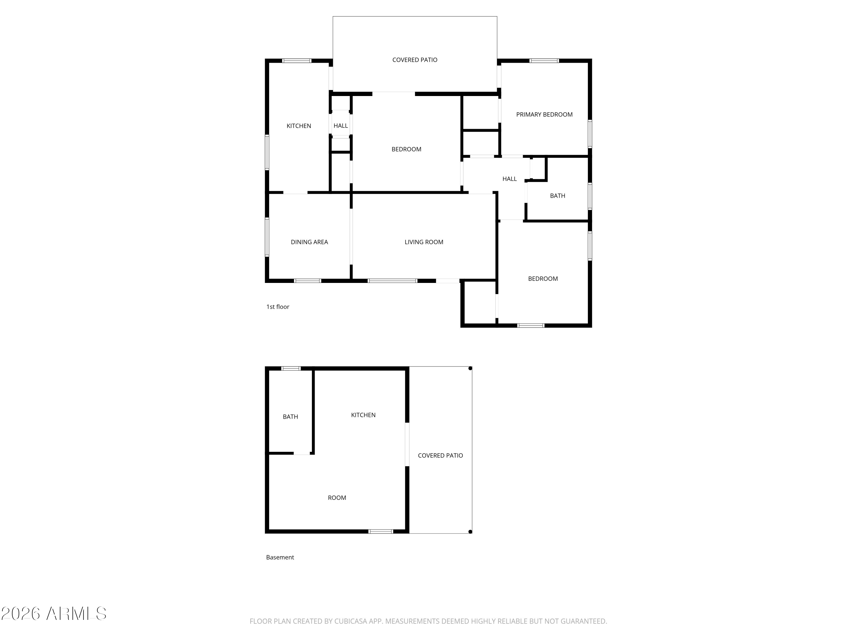 537 Virginia Avenue Phoenix, AZ 85003 - Photo 30 of 32 a picture of floor plan