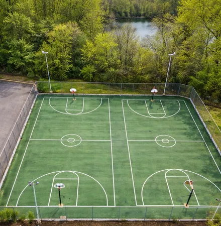 a view of a tennis court