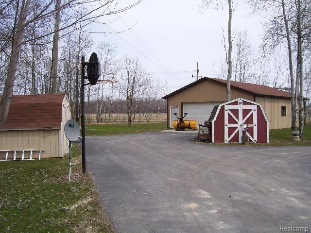 2020 Mushroom Road Snover, MI 48472 - Photo 6 of 10 Paved, cir drive