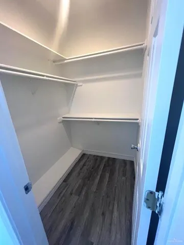 a close view of an empty room