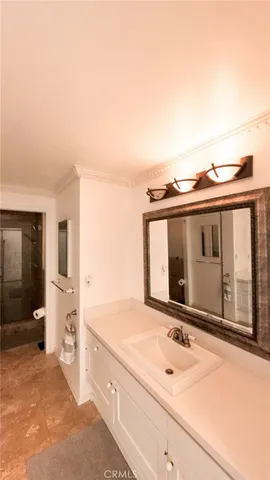 a view of a terrace with sky view