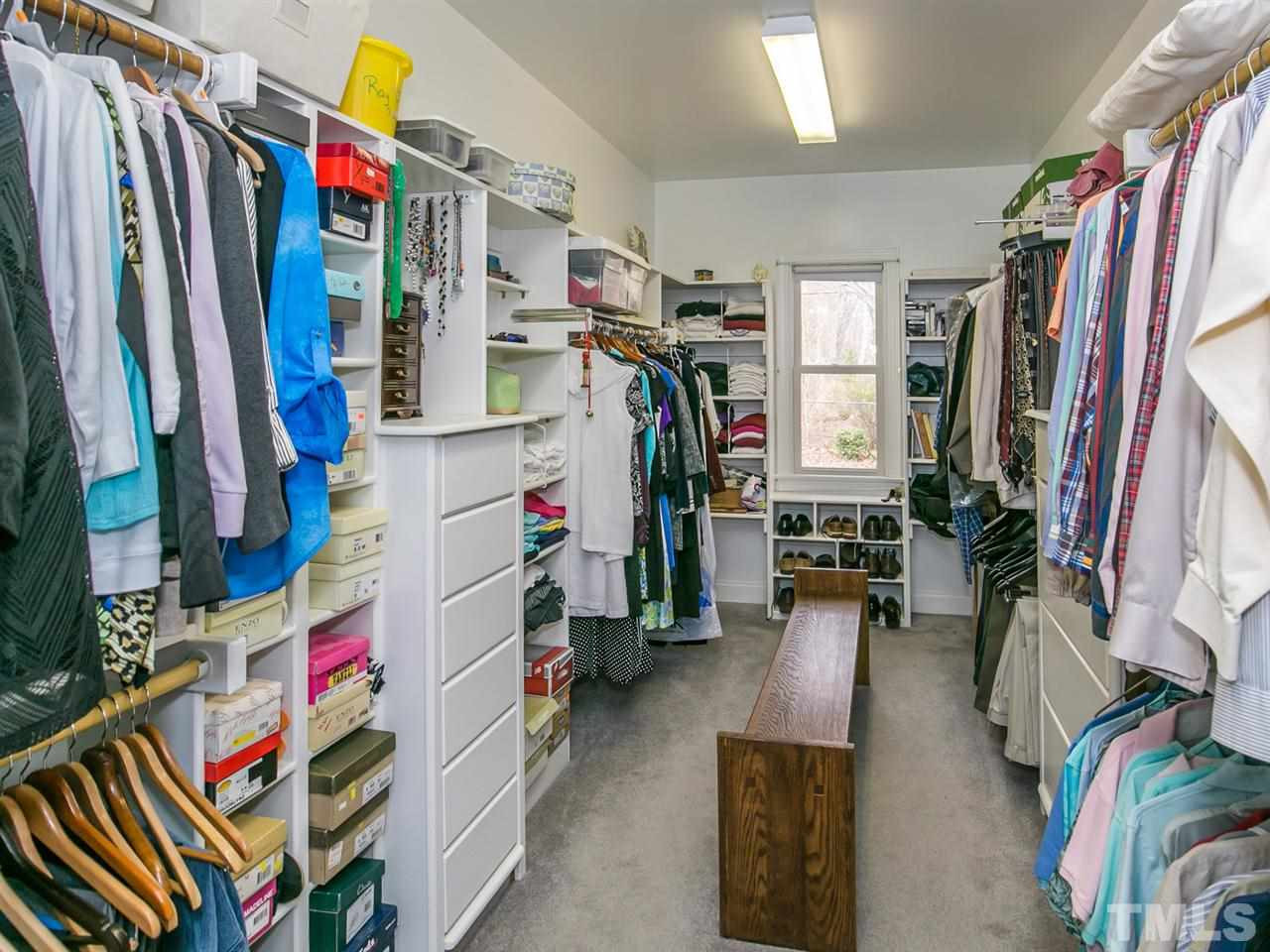 1832 Stannard Trail Raleigh, NC 27612 - Photo 14 of 25 Huge walk-in closet for the master bedroom Walk-in Closet