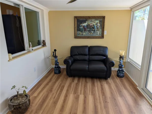 a view of front door