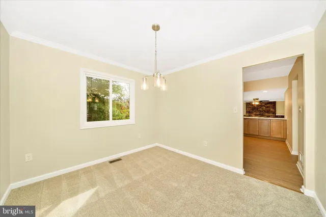 a view of a room with natural light