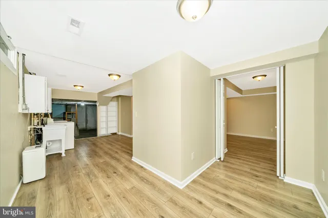 a view of yard with swimming pool and green space