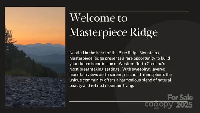 $249,000 | Lot # Masterpiece View Drive, Unit 6, Hendersonville, NC 28739
