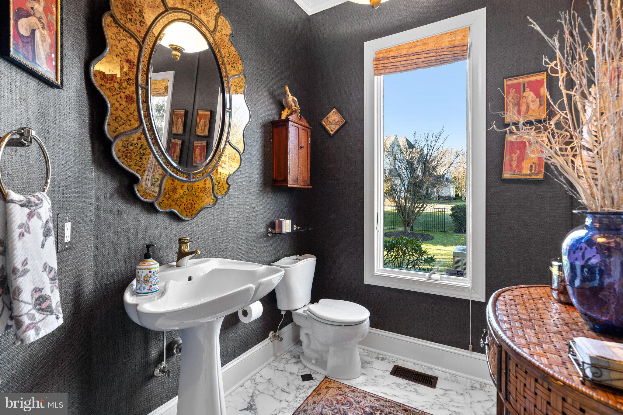 1306 Hennessy Terrace Silver Spring, MD 20906 - Photo 16 of 74 Large Powder Room next to Living Room & Library